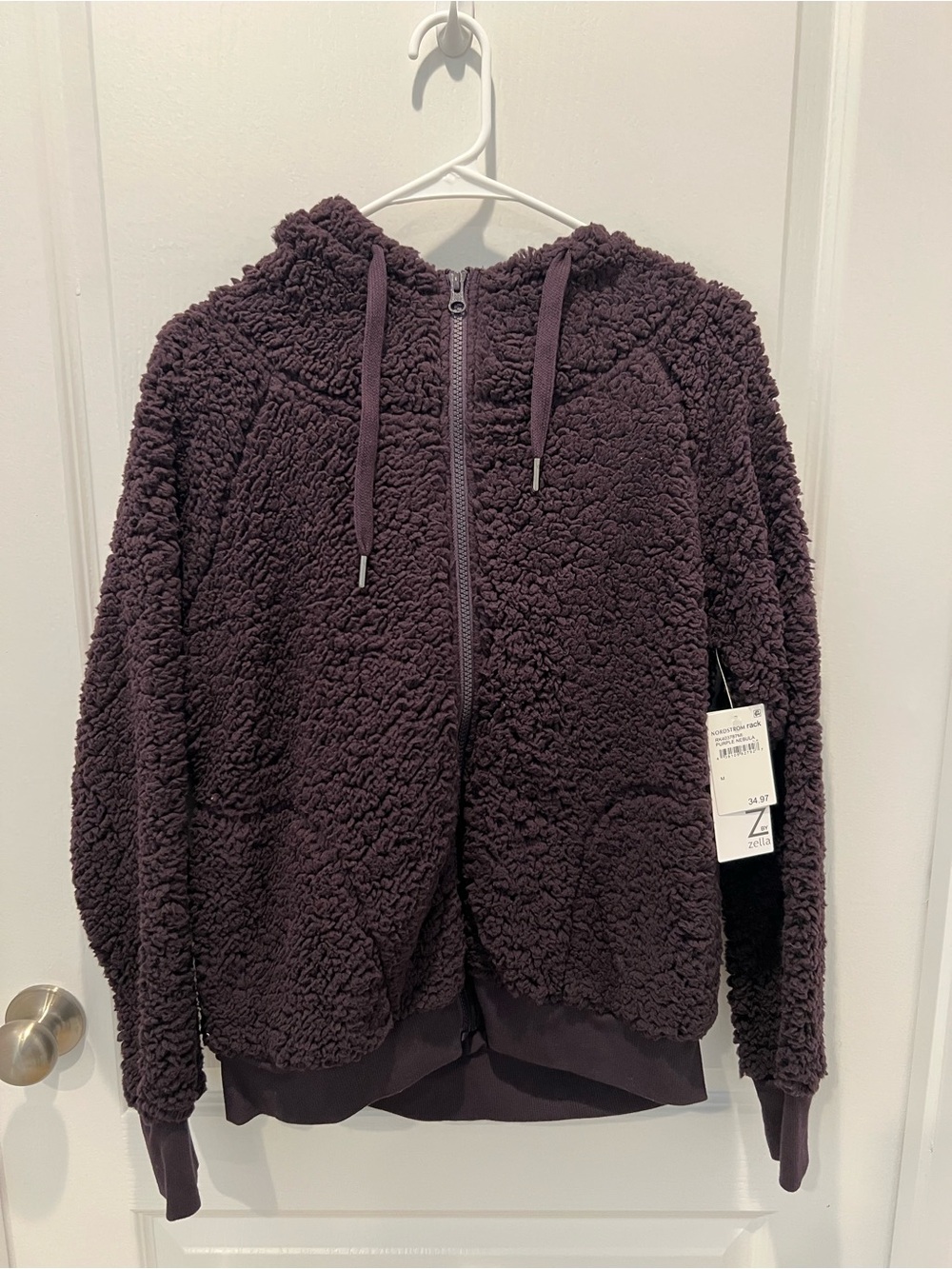 Zella Purple Sherpa Hoodie